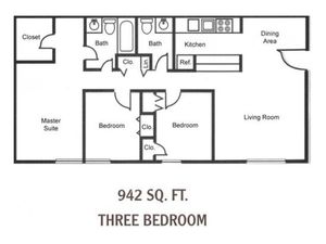 3 Bed TH