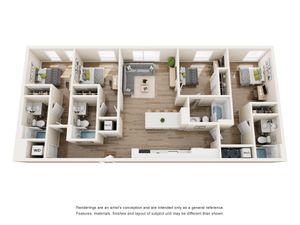 The 818 - Spacious Floor Plan