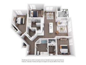 3 Bed, 2 Bath