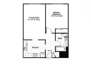 1 Bed and 1 Bath | Apartment in Manchester, NH | Greenview Village Apartments