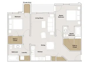 2x2 B Floorplan