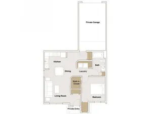 1x1 G Floorplan