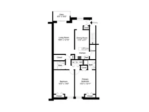 2 bed lower