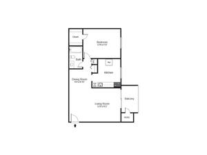 1 bedroom 1 bath