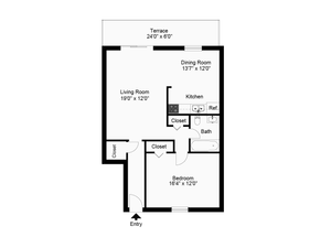 1 bedroom lower