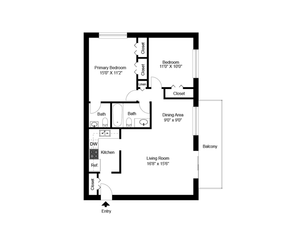 2 bed