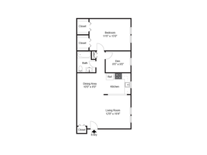 1 Bed lower