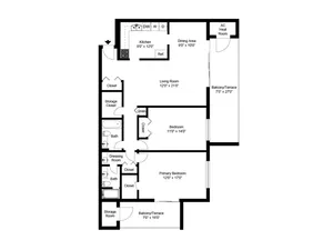 2 bed COR