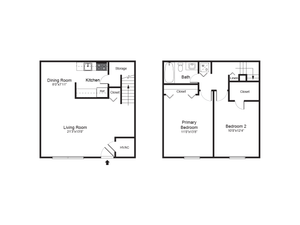 Middle River 2 Bed Townhome