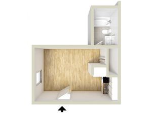 Studio floor plan