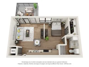 Rose A3.2 Floor Plan