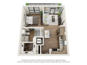 Gibson A4 Floor Plan