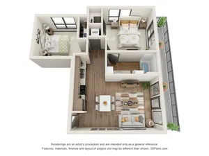 Shepard B1 Floor Plan