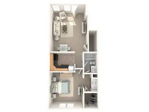 1 bedroom