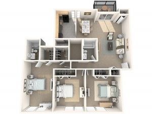 3 Bedrooms, 2 Baths