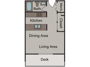 studio floor plan