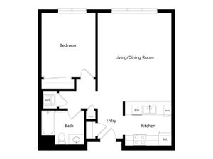 The Mix at CTR | CA1 Floor Plan
