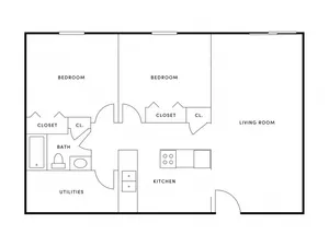 The Flats on Kimberly - 2 BR - Premium