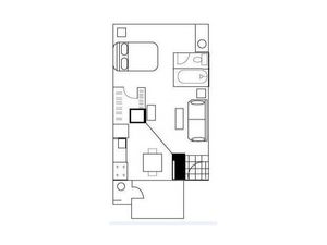 Floor Plan 1 | Austin Apartments | Barton\'s Mill