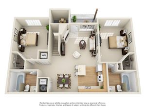 Maroon Bells 1 Floor Plan Image
