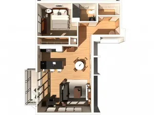 Flourish - 1 Bed / 1 Bath - 884 SF