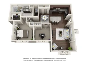 3D Floorplan Rendering