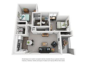 2BR/2BA