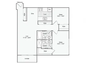 Paragon Apartments - C
