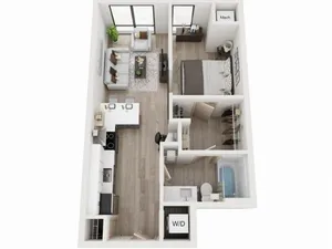 C6 1 Bedroom