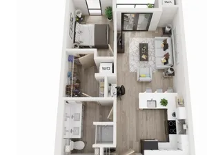 D2 1 Bedroom