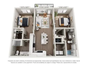 2 Bedroom Apartment