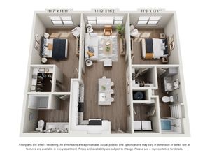 2 Bedroom Apartment