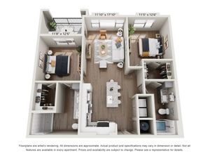 2 Bedroom Apartment