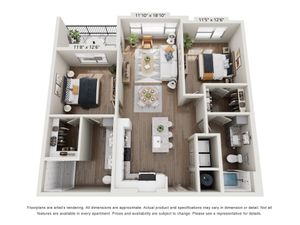 2 Bedroom Apartment
