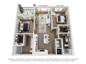 2 Bedroom Apartment