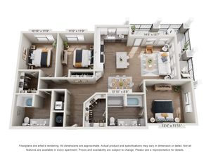 3 Bedroom Apartment