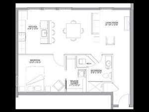 The Paige, 1 bedroom