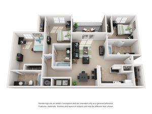 Nevada 3D Floorplan