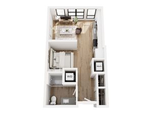 Studio Floor Plan