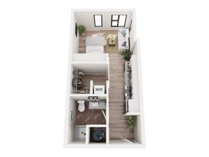 Studio Floorplan
