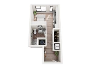 Studio Floorplan
