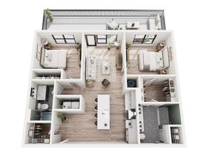 2 Bedroom Penthouse