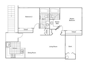 2 Bed 2 Bath