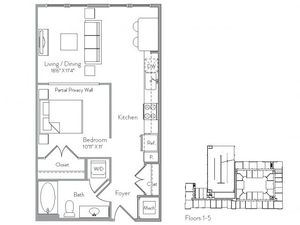 Floorplan 2 | Monument Village at College Park