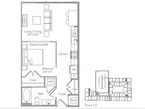 Floorplan 3 | Monument Village at College Park