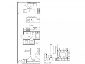 Floorplan 5 | Monument Village at College Park
