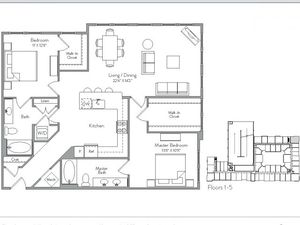 Floorplan 21 | Monument Village at College Park