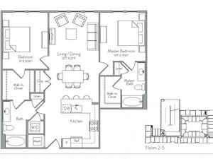 Floorplan 23 | Monument Village at College Park