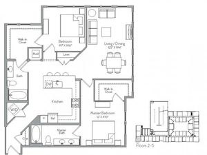 Floorplan 26 | Monument Village at College Park
