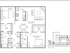 Floorplan 27 | Monument Village at College Park
